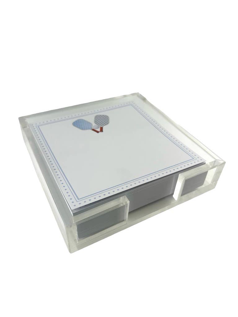 Maven Home Pickleball acrylic notepad holder - view 07