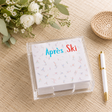 Maven Home Apres Ski acrylic notepad holder