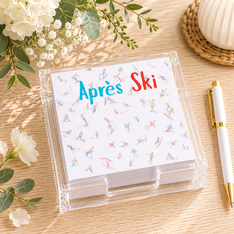 Maven Home Apres Ski acrylic notepad holder - view 03