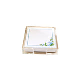 Hydrangea Acrylic Notepad Holder Set