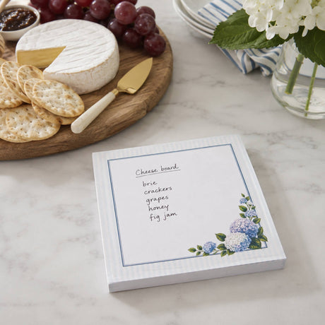 Hydrangea Acrylic Notepad Holder Set