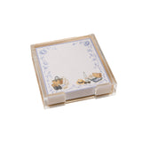 Proper Beach Club Acrylic Notepad Holder Set
