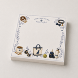 Proper Dogs Acrylic Notepad Holder Set