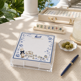 Proper Mahjong Acrylic Notepad Holder Set