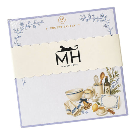 Proper Pantry Acrylic Notepad Holder Set