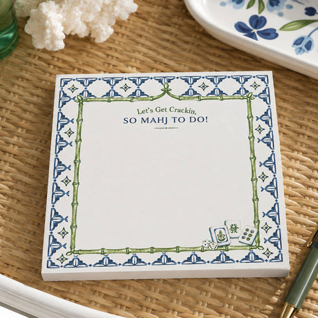 So Mahj to Do! Acrylic Notepad Holder Set