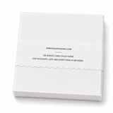 Proper Pantry kitchen notepad refill, 5x5 inch memo pad with blue botanicals
