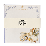 Proper Pantry notepad refill in shrink wrap with the scalloped MH Maven Home band