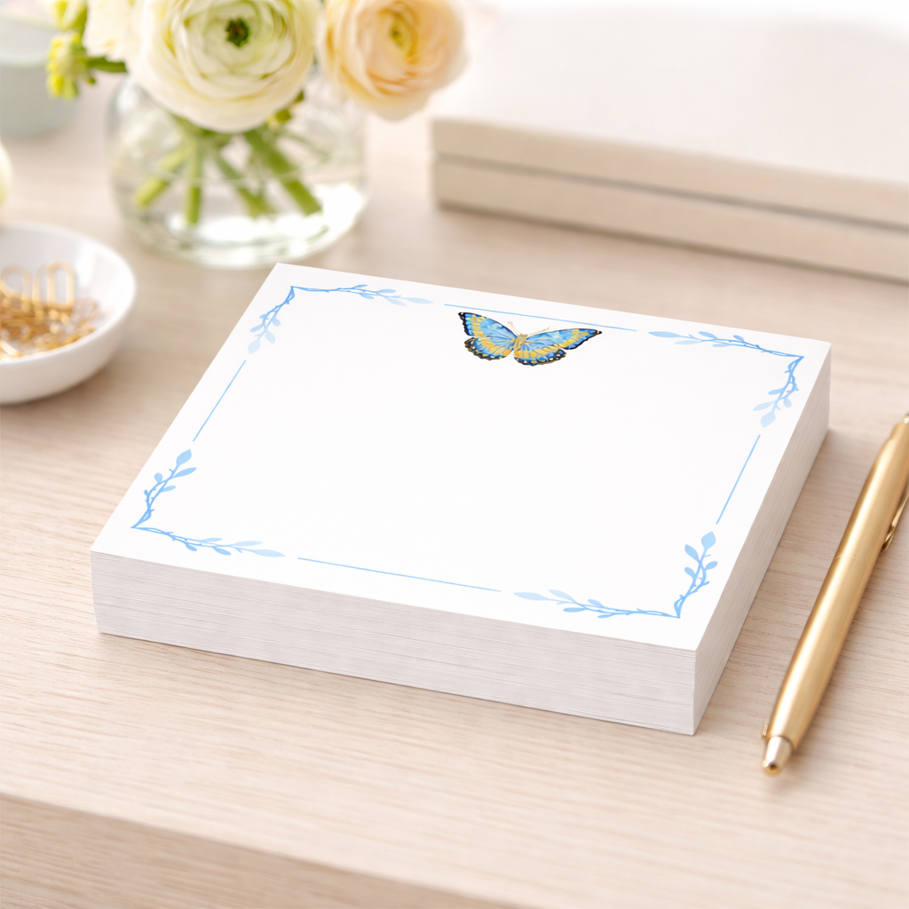 Maven Home Butterfly Blues notepad refill - view 03