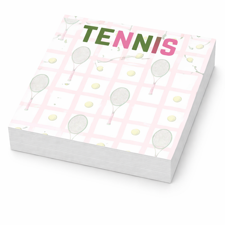 Notepad Refill, Tennis - 5x5 Inch, 100 Sheets - alternate view
