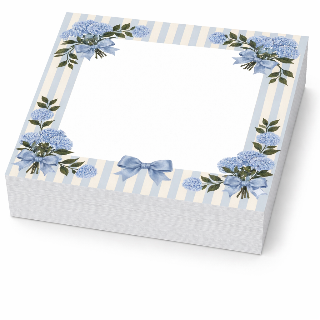 Maven Home Hydrangea notepad refill alternate view