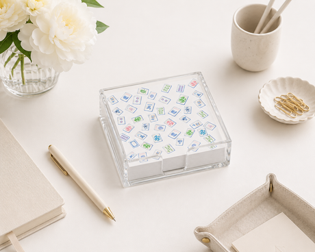 Maven Home Mahjong Wallpaper notepad refill - view 04