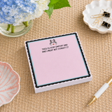 Notepad Refill, Zebra - 5x5 Inch, 100 Sheets