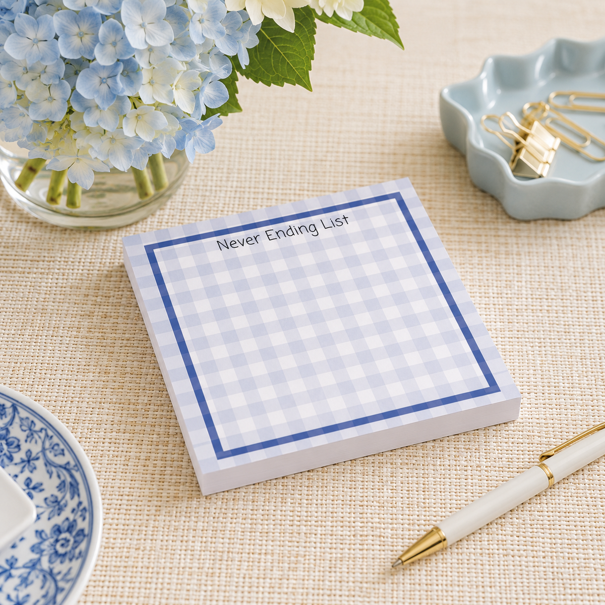 Notepad Refill, Never Ending List - 5x5 Inch