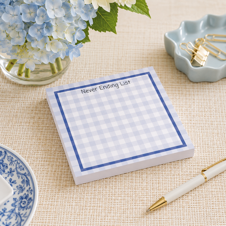 Notepad Refill, Never Ending List - 5x5 Inch