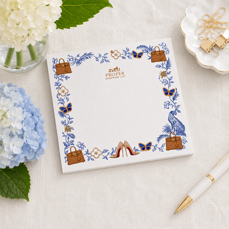 Notepad Refill, Proper List - 5x5 Inch
