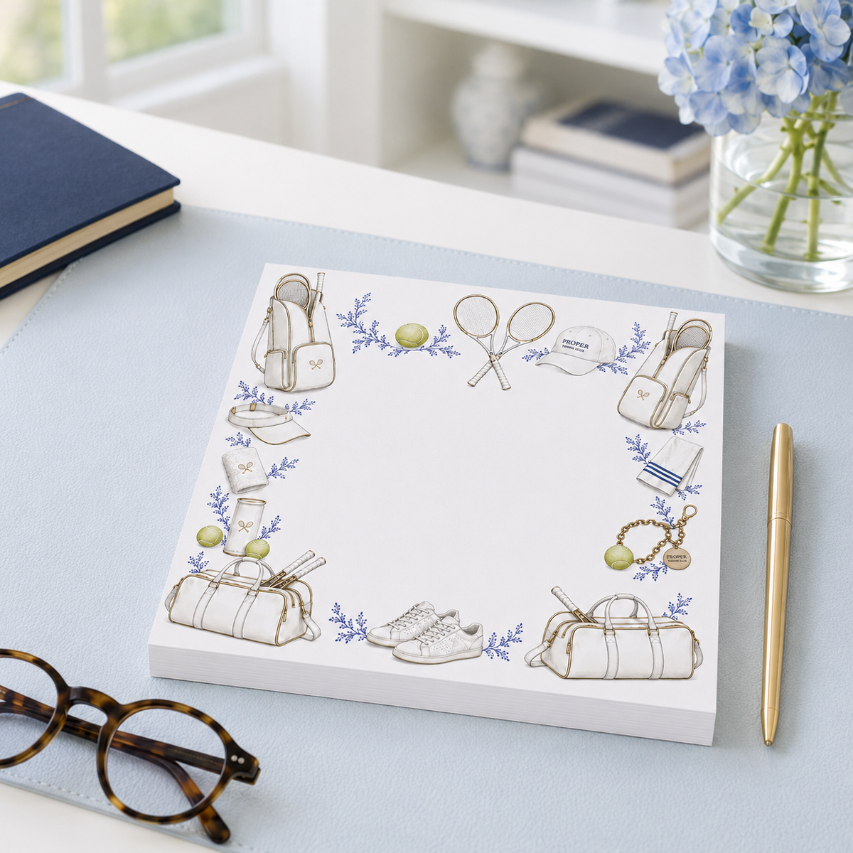 Notepad Refill, Proper Tennis - 5x5 Inch — photo 6