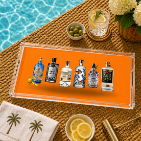 Clear Acrylic Serving Tray, Have a Drink