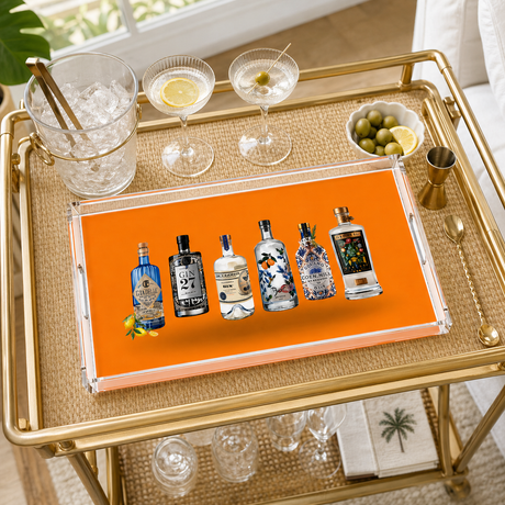 Acrylic Serving Tray, Have a Drink - view 06