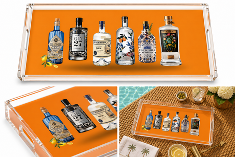 Acrylic Serving Tray, Have a Drink - view 07