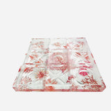 Acrylic Tic-Tac-Toe Game, Coral Design - view 04