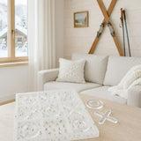 Acrylic Tic-Tac-Toe Game, Ski Design - view 06