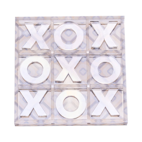 Acrylic Tic-Tac-Toe Game, Geo Design - view 04