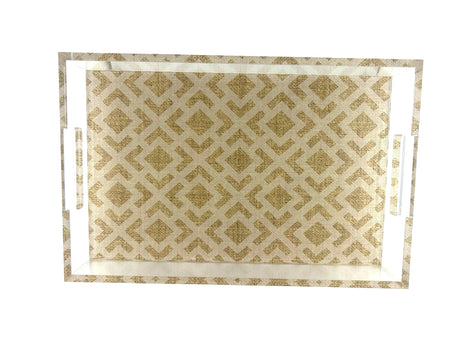Acrylic Vanity Tray, Woven - view 03