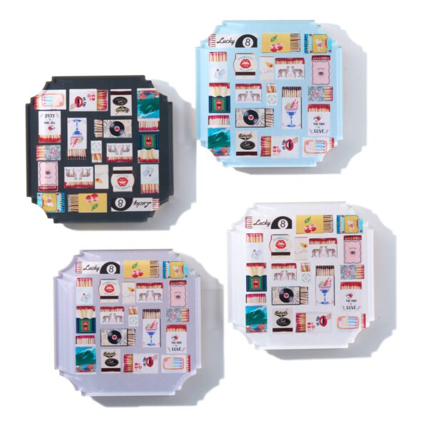 Boxed Coaster Set, Match Boxes