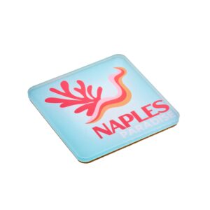 Acrylic Bon Voyage Coaster, Naples