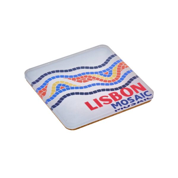 Acrylic Bon Voyage Coaster, Lisbon