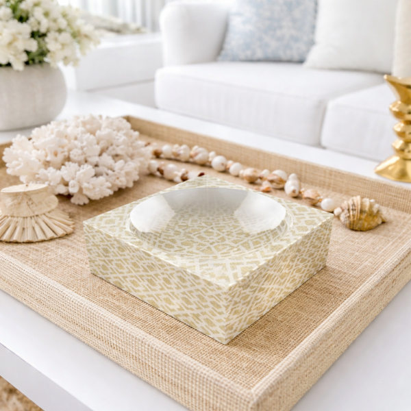 Acrylic Bowl, Aura Woven