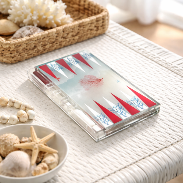 Game, Backgammon, Coral