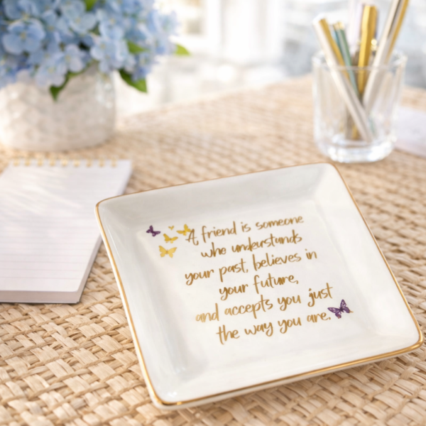 Trinket Dish, A Friend Understands