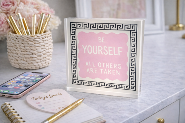 Desk Object, Be Yourself