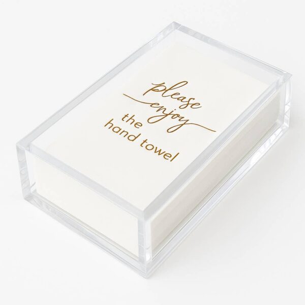 Guest Towel Napkins, Please Enjoy