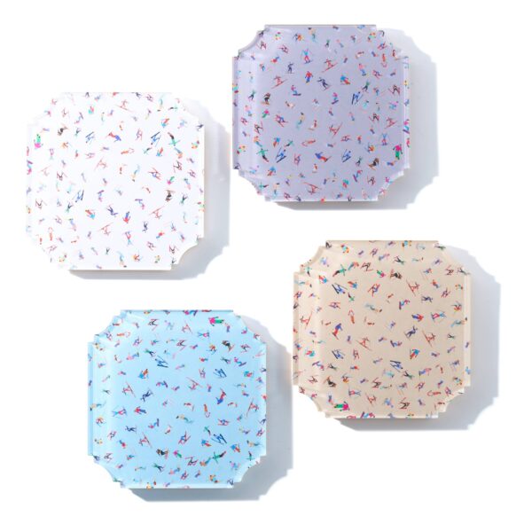Boxed Coaster Set, Ski