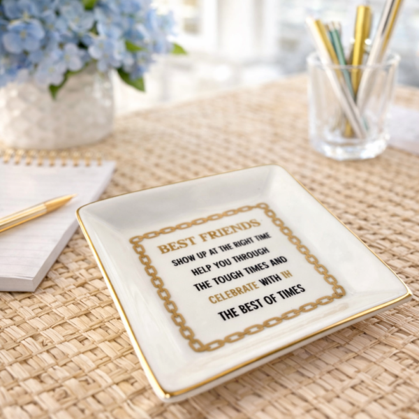 Trinket Dish, Best Friends