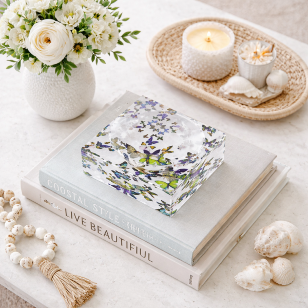 Petit Acrylic Bowl, Kaleidoscipe