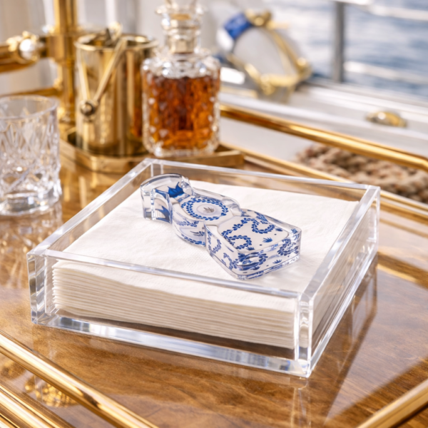 Acrylic Napkin Weight, Tequila
