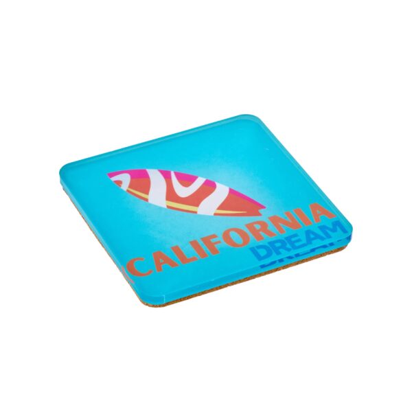 Acrylic Bon Voyage Coaster, California