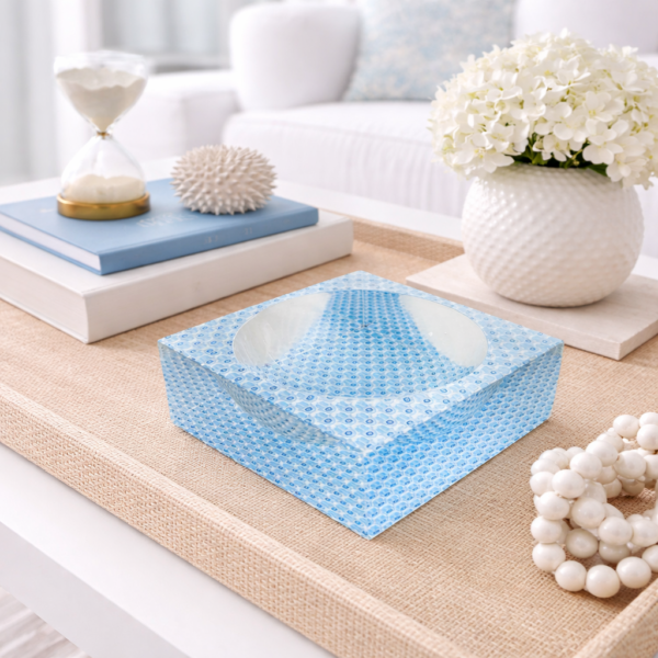 Acrylic Bowl, Aura Hamsa