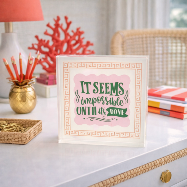 Desk Object, It Seems