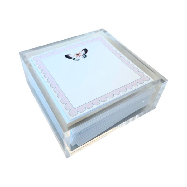 Paper in Acrylic Holder, Butterfly