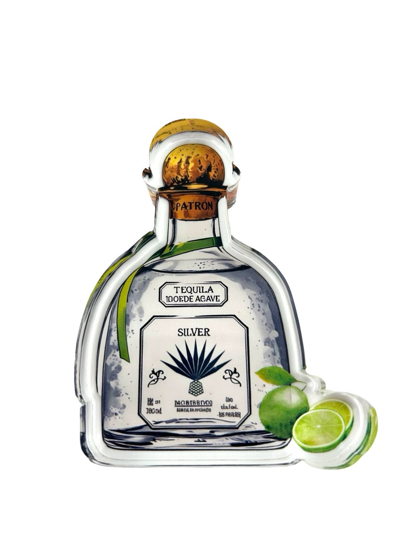 Acrylic Napkin Weight, Lime Cocktail - Image 3