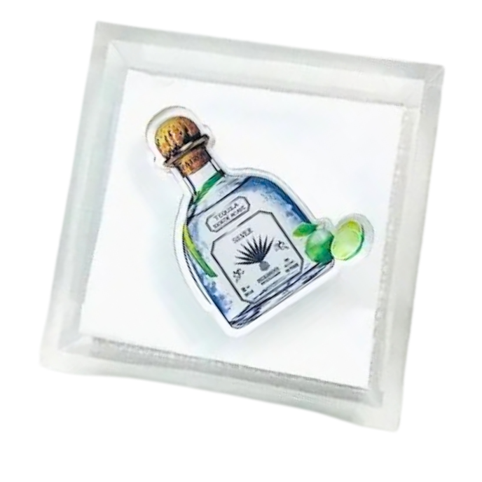 Acrylic Napkin Weight, Lime Cocktail - Image 2