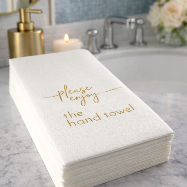 Guest Towel Napkins, Please Enjoy