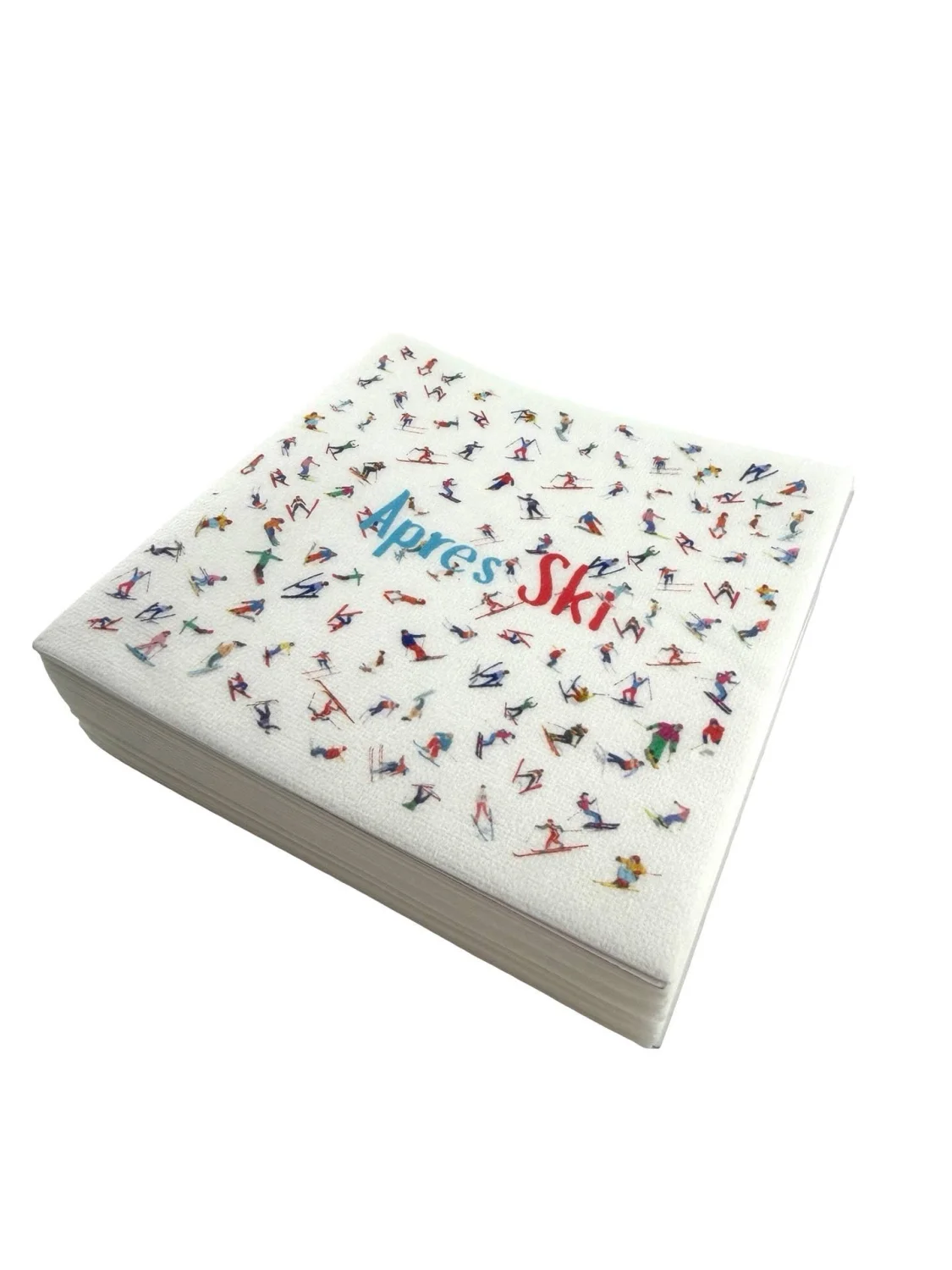 Linen-Feel Cocktail Napkins, Apres Ski – Maven Home Linen-Feel Cocktail Napkins, Apres Ski - 6