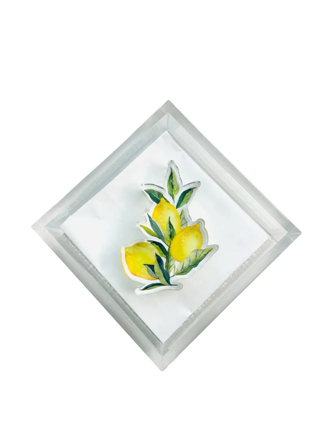 Acrylic Napkin Weight, Lemons – Maven Home Acrylic Napkin Weight, Lemons - 6