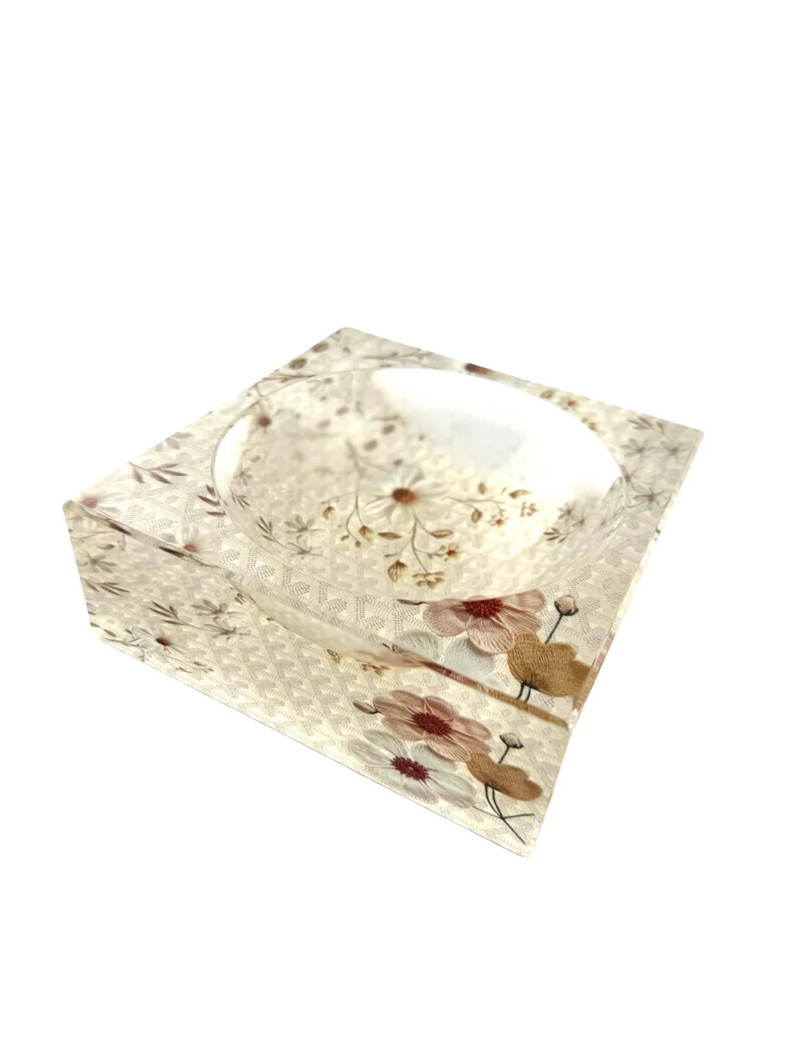 Petit Acrylic Bowl, Fleur – Maven Home Petit Acrylic Bowl, Fleur - 9